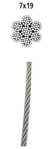 kabel 4 mm 1.3 € lm Kabel 7x19